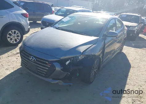 2017 Hyundai Elantra Sport from USA, damaged, VIN KMHD04LB3HU322895
